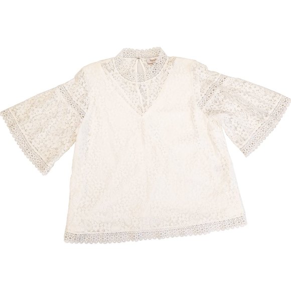 Laundry Lace Top - Picture 1 of 7